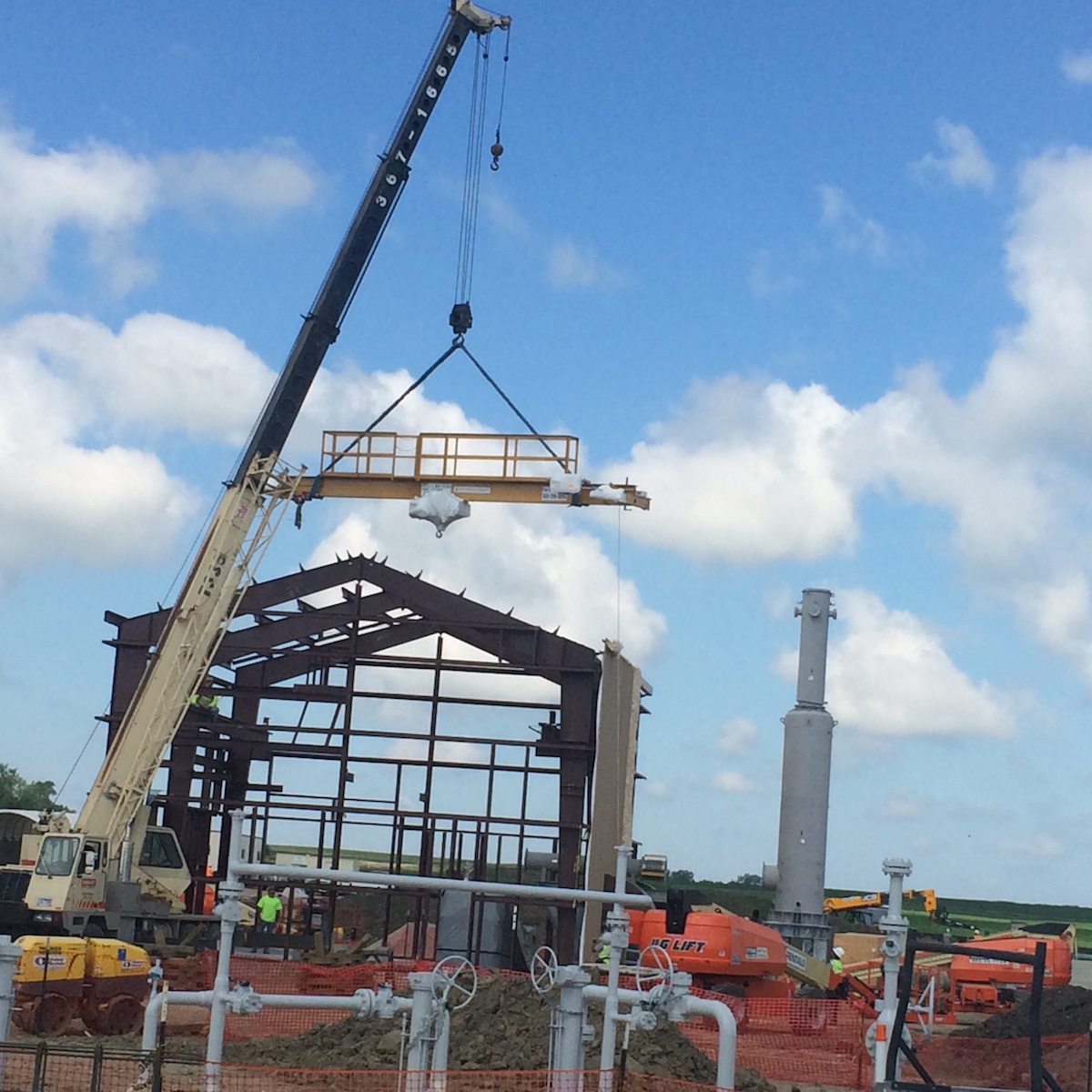 Metal Building Erection