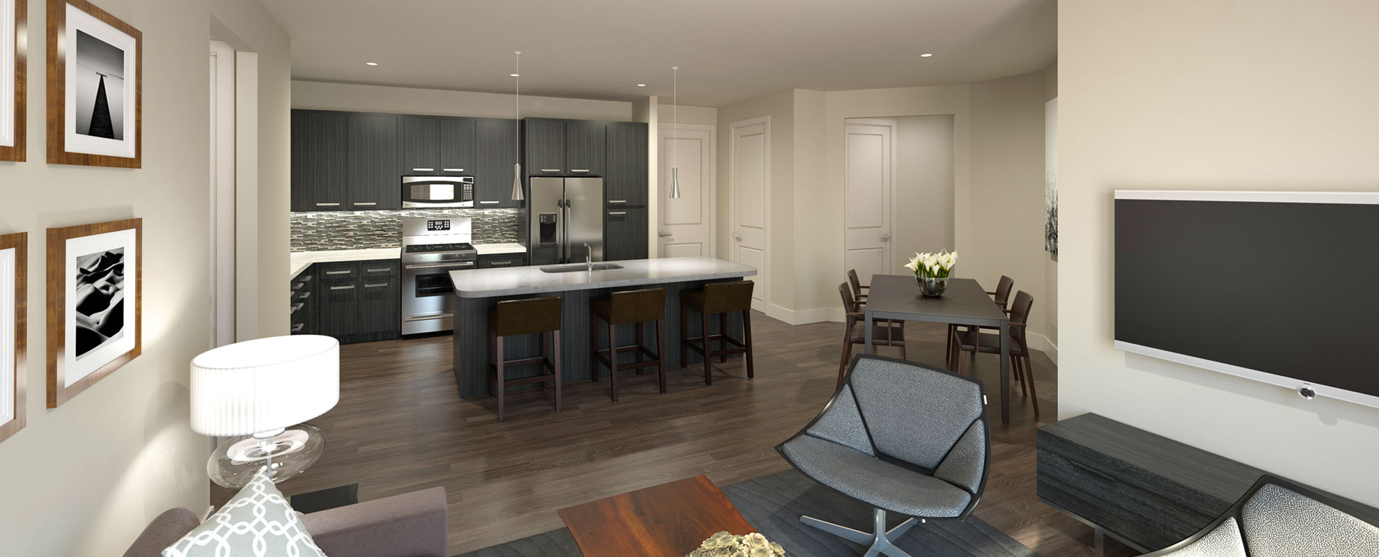Apartments in the Kansas City Plaza with Hardwood Floors LeasingKC