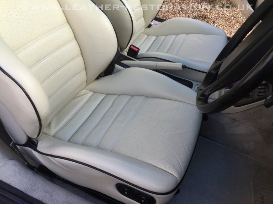 Leather Restoration Porsche 911(964) 1989 Full leather interior
