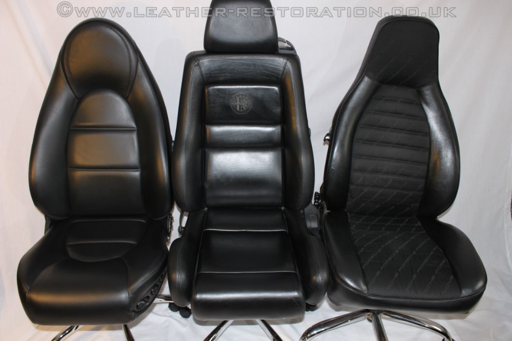 Leather Restoration Rare original car seats restored & converted into