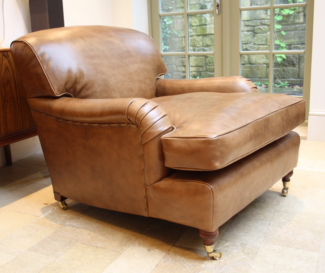 Leather Chairs of Bath, Leather Howard Chair, English Leather Club