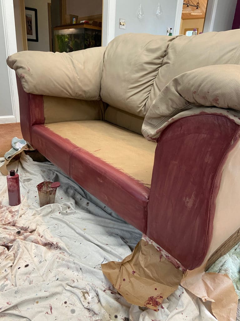 How To Change The Color Of A Leather Chair Change the Color of Leather Leather Repair Kits Leather Restoration