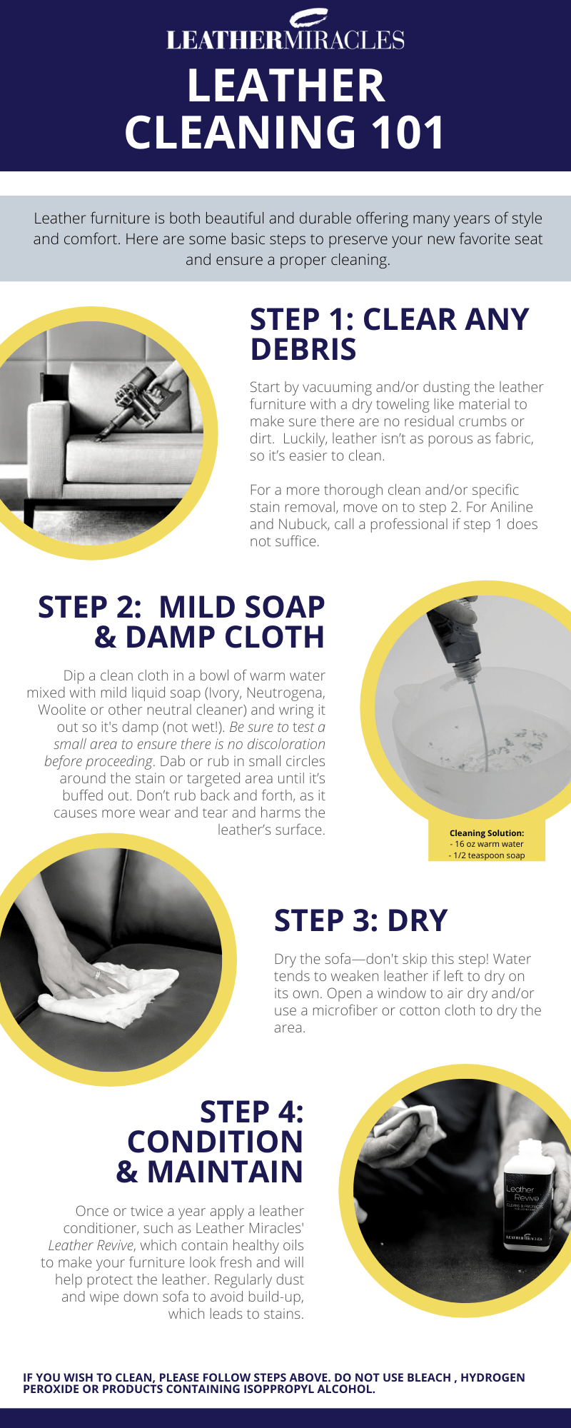 Leather Cleaning 101 · Leather Miracles