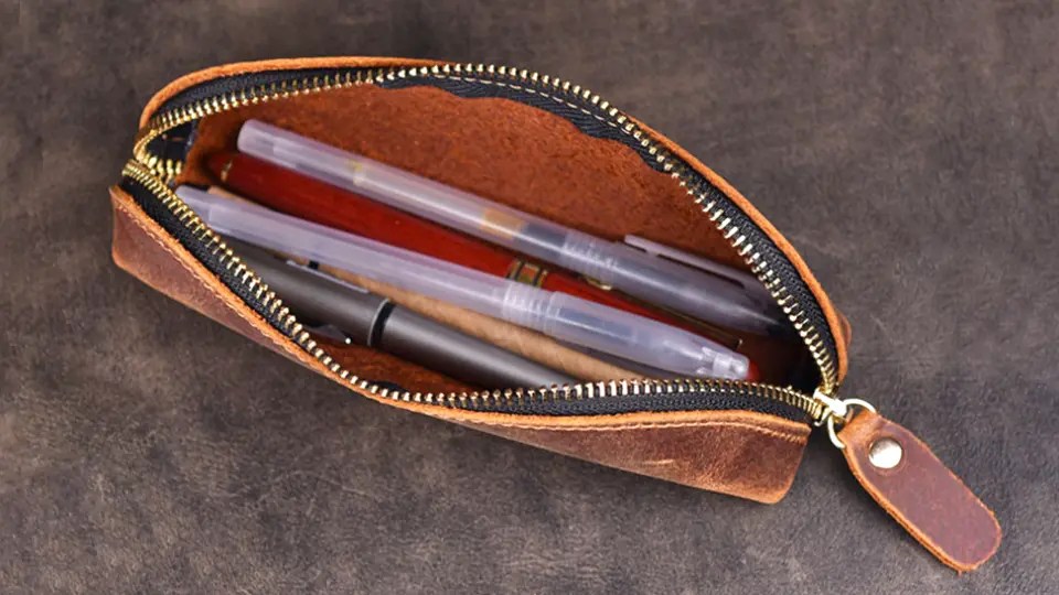 How to Clean a Leather Pencil Case Leather Skill