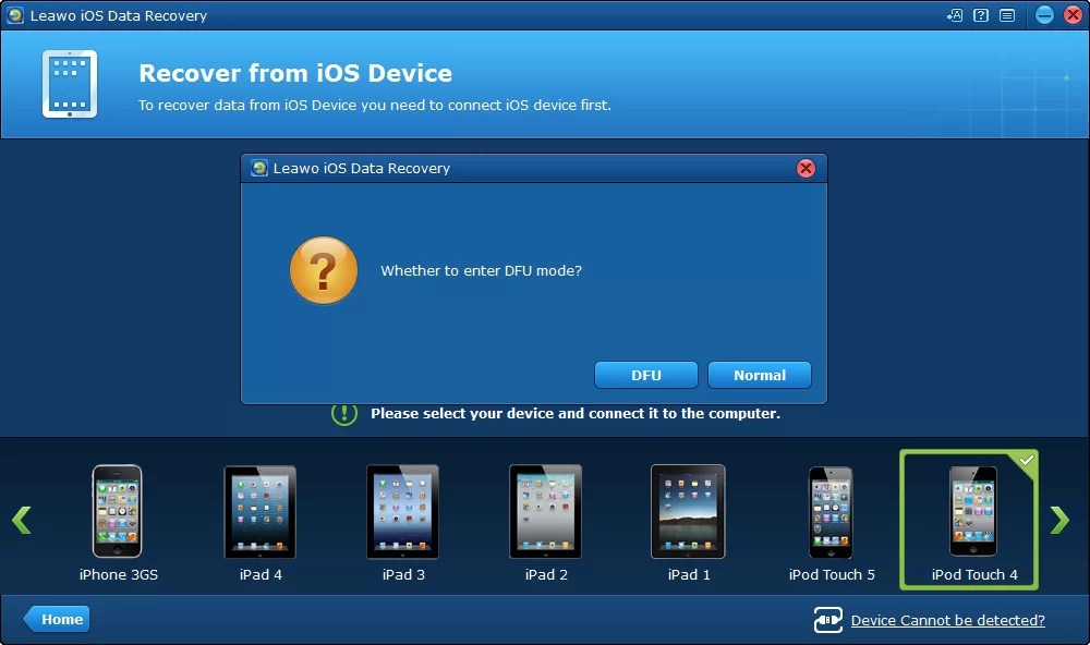 How to Restore iPod touch without iTunes Leawo Tutorial Center
