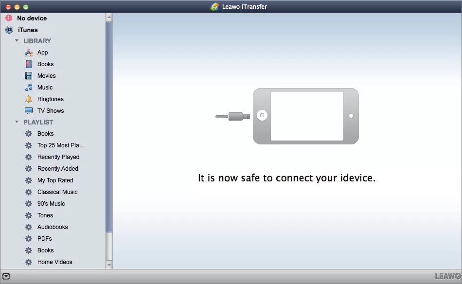 MacからiPhoneに音楽を転送する方法 Leawo 製品マニュアル