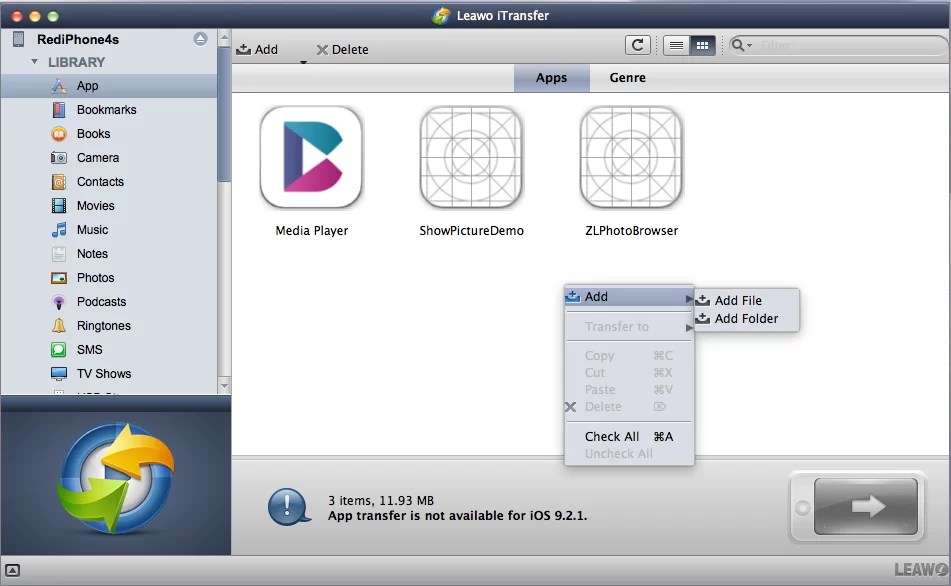 How to Transfer Apps to iPhone on Mac Leawo Tutorial Center