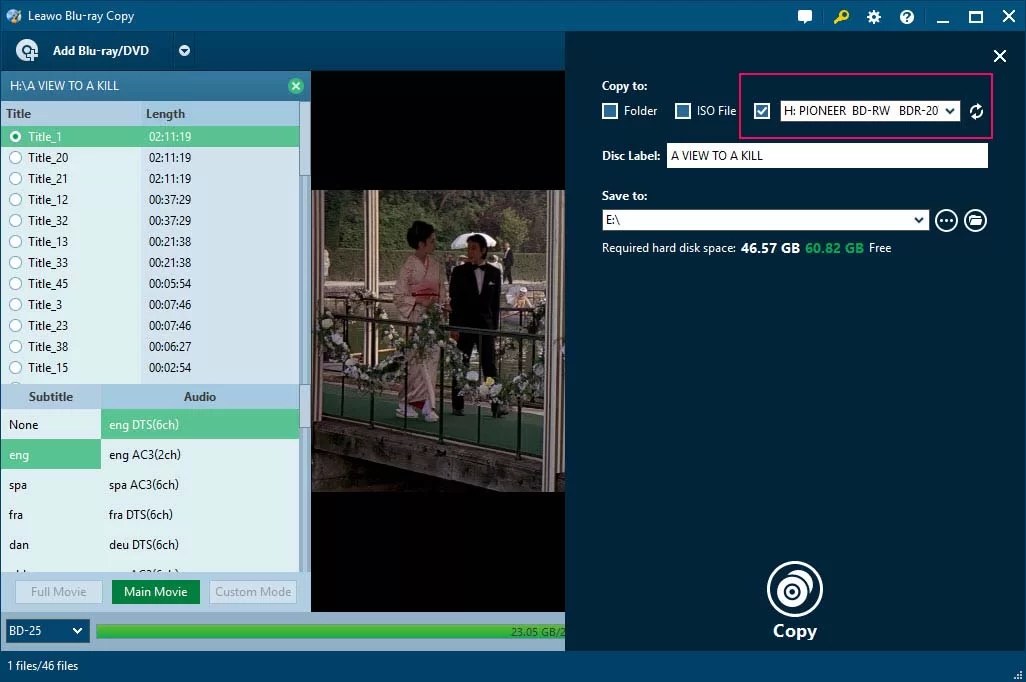 Copy Bluray Disc to Hard Drive and Disc Leawo Tutorial Center