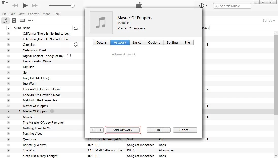 How to Get Album Artwork on iTunes Leawo Tutorial Center