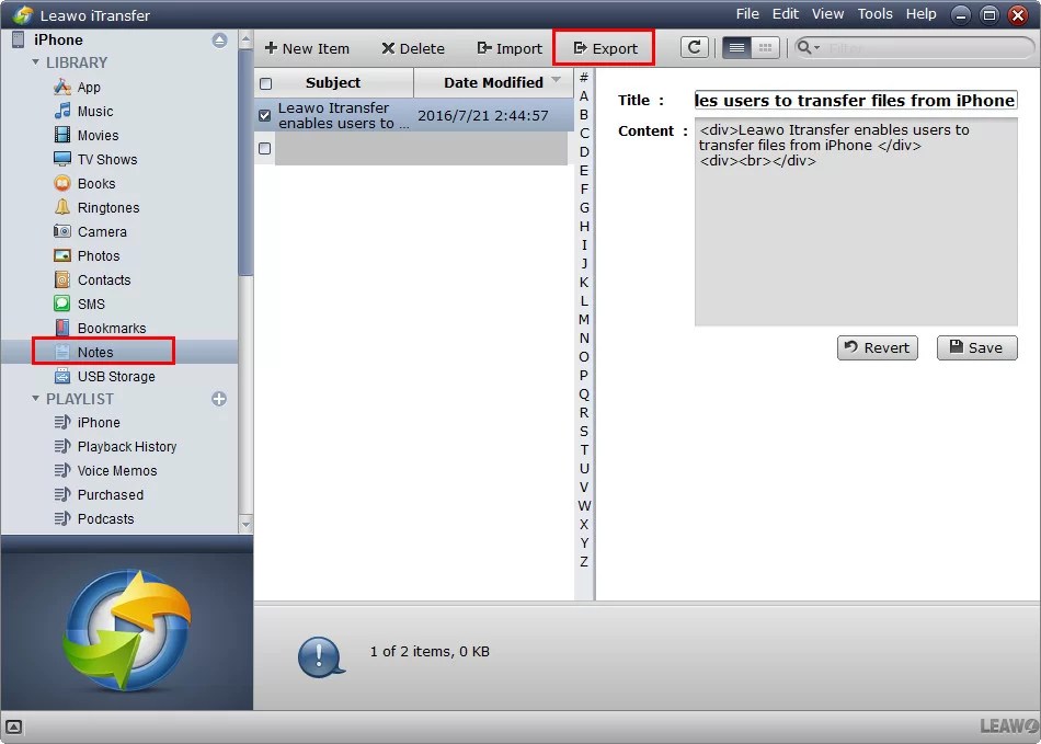 How to Transfer Notes from iPhone to Computer