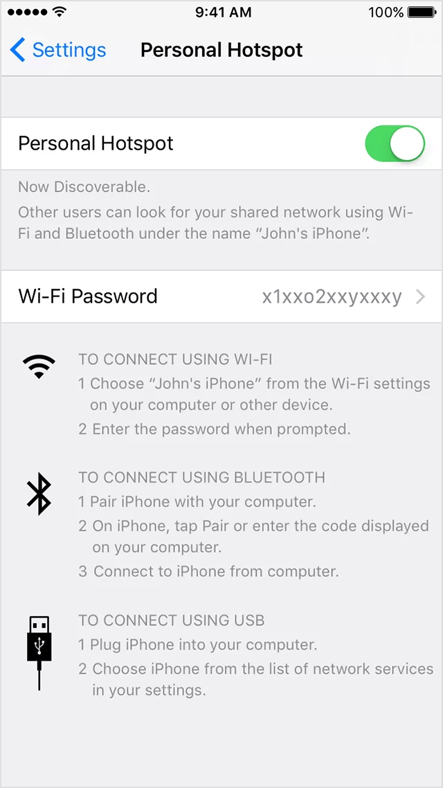 How to Use iPhone as Hotspot Leawo Tutorial Center