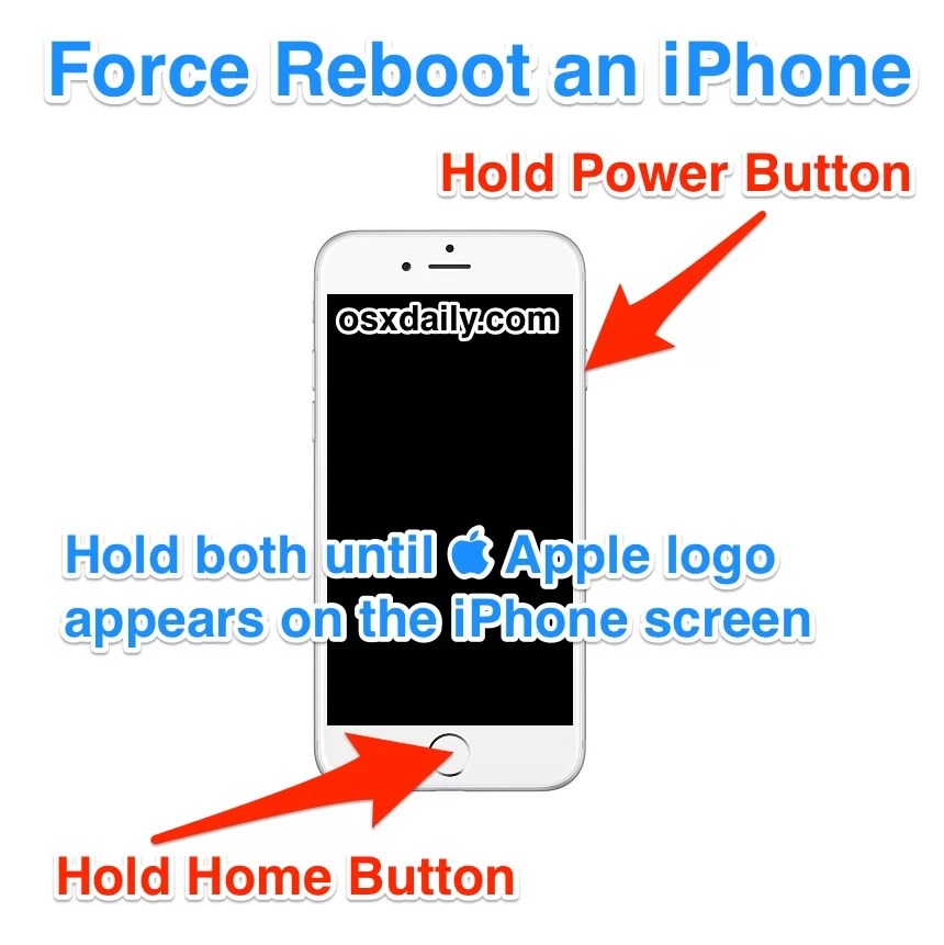 How do I force restart my iPhone 5? iPhone Forum Toute l'actualité