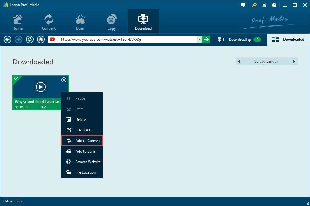 How to Convert YouTube to FLAC? Leawo Tutorial Center