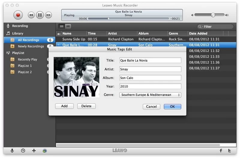 How to Record Streaming Audio Mac Leawo Tutorial Center