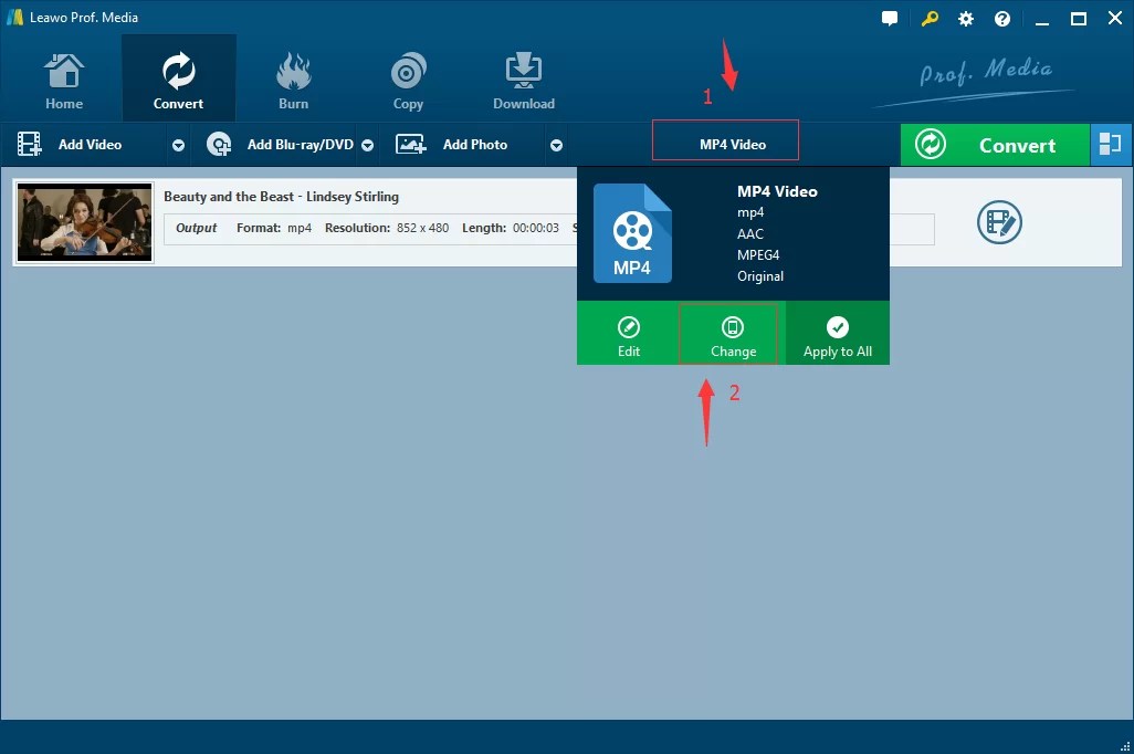 Turn JPG to MP4 Directly with Best JPG to MP4 Maker Leawo Tutorial Center