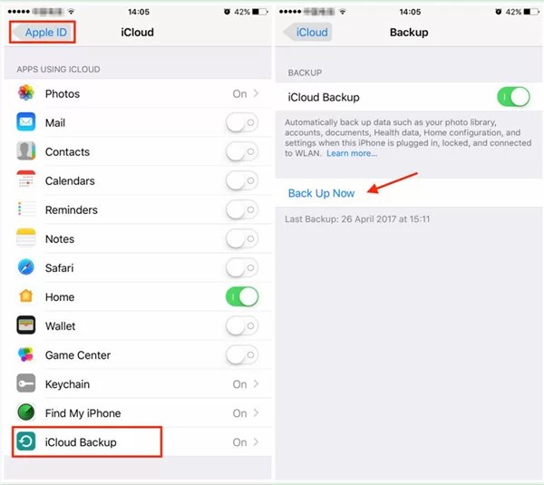 iPhone/iPad/iPodのiCloudのバックアップを管理する方法（2019年） Leawo 製品マニュアル