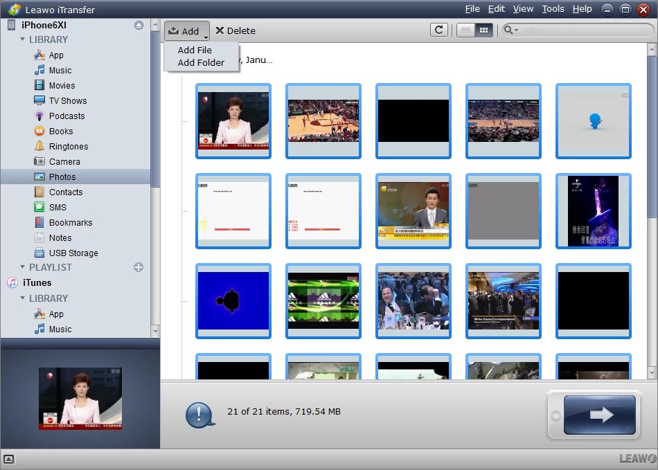 How to Transfer Photos from External Hard Drive to iPhone Leawo