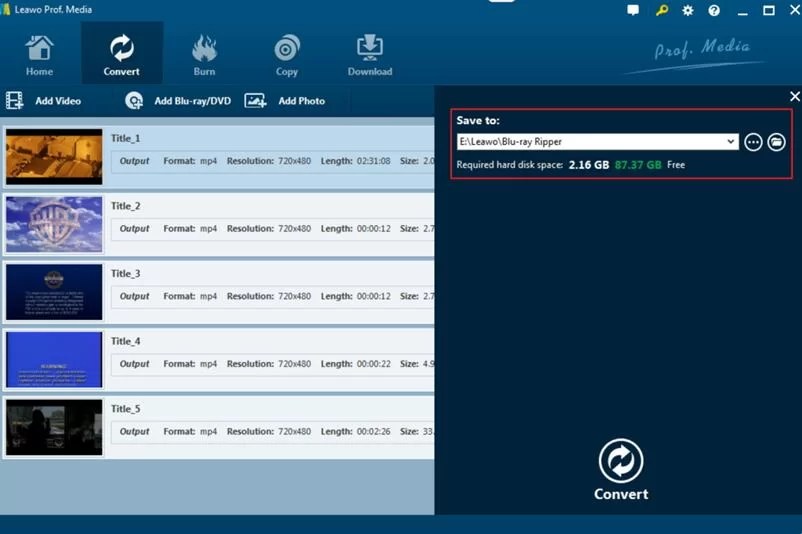 How to Watch Bluray on Laptop Leawo Tutorial Center