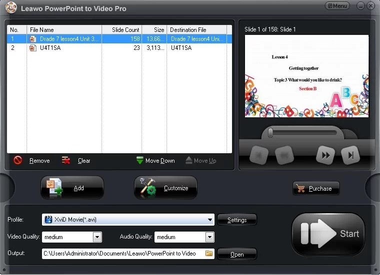 How to convert PPSX to AVI ? Leawo Tutorial Center
