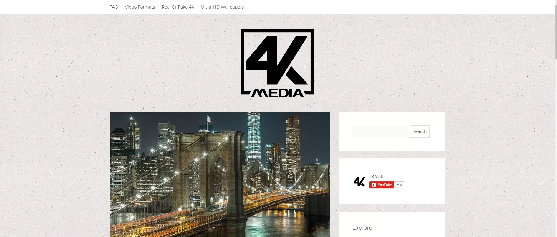 Where to get 4K movie trailers or clips