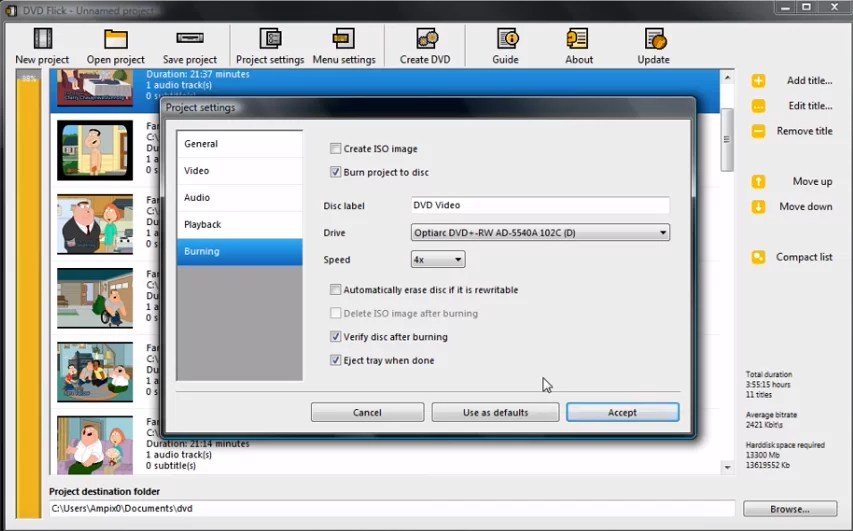 How to burn a DVD using DVD Flick Leawo Tutorial Center