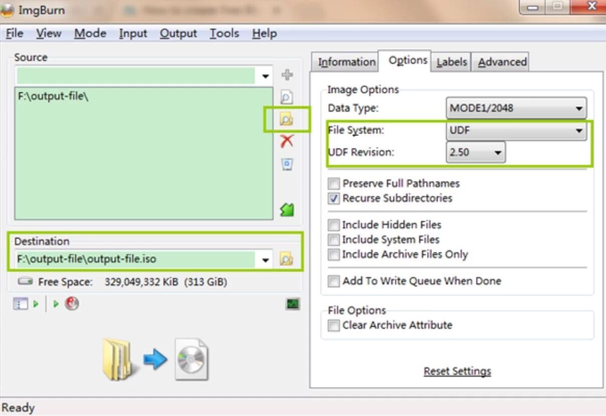 How to convert AVI to ISO with ImgBurn in 6 steps Leawo Tutorial Center