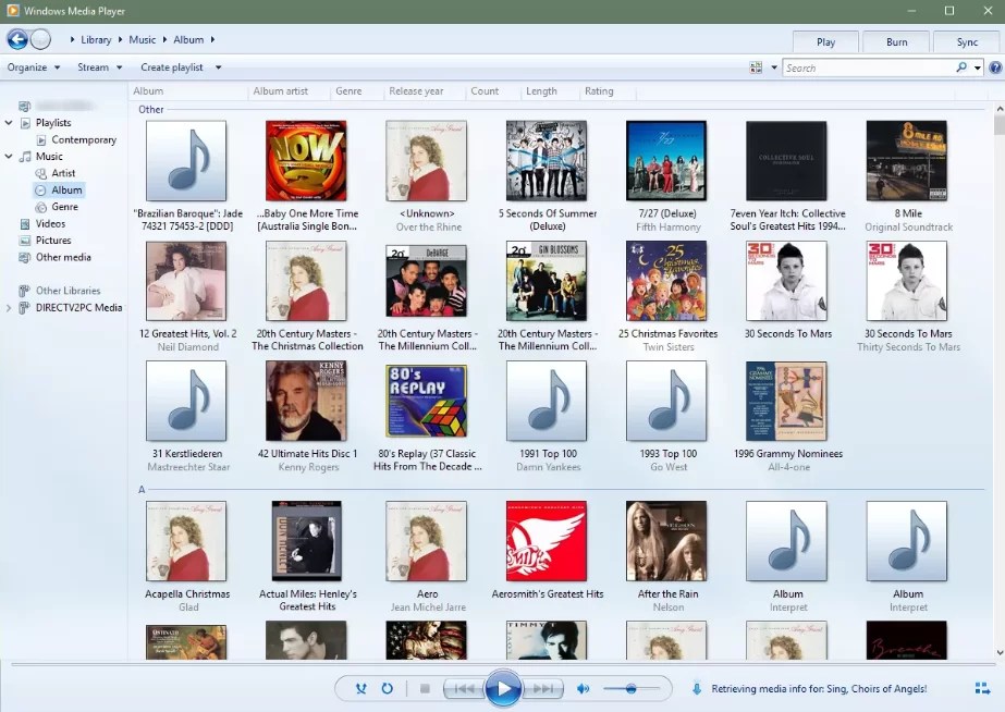 How to Add Album Art in Windows Media Player 7 Carrera Unuter