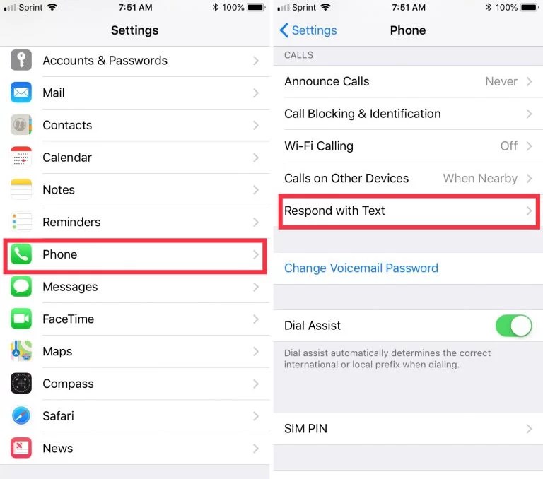 How to Add “Respond with Text” Messages to Calls on iPhone Leawo Tutorial Center