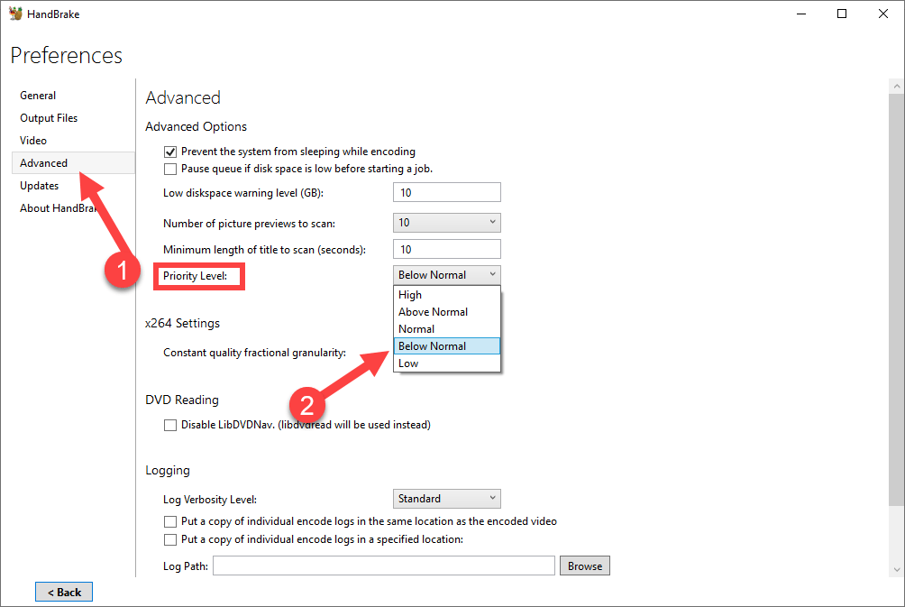 Handbrake High CPU Usage in GPU Encoding, How to Reduce? Leawo