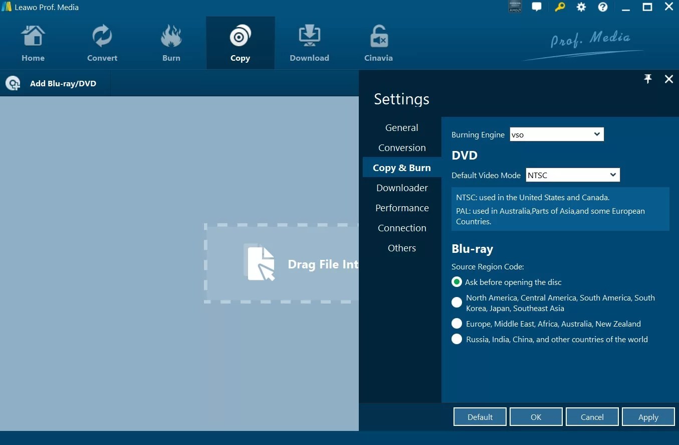 NTSC DVD to PAL DVD Leawo Tutorial Center