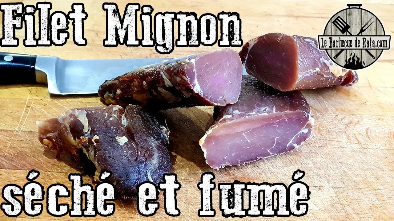 Comment faire un filet mignon séché et fumé ? LE BARBECUE DE RAFA