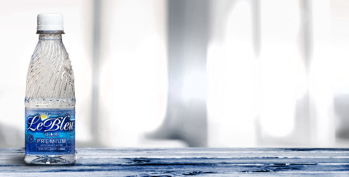 lebleuwaterfeature LeBleu Bottled Water