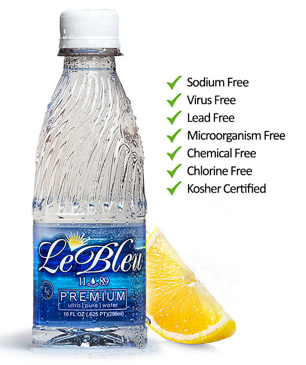 lebluedifference Le Bleu Bottled Water