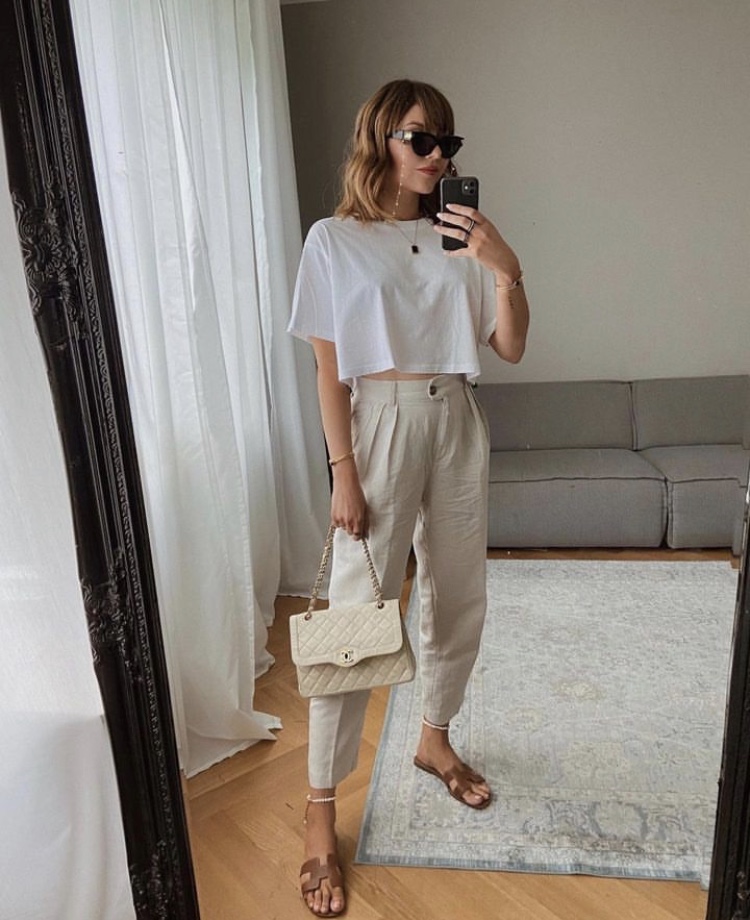 Easy & Effortless Ways To Style Linen Pants Le Chic Street
