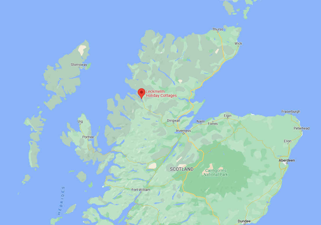 Self Catering Ullapool Leckmelm Holiday Cottages