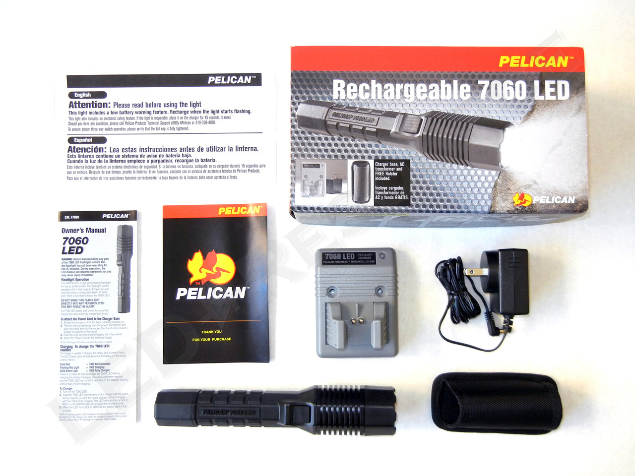 Pelican 7060 LED Flashlight Review LEDResource