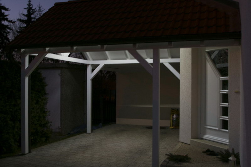 sparsame CarportBeleuchtung