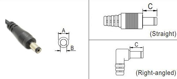 Barrel Style DC Connector