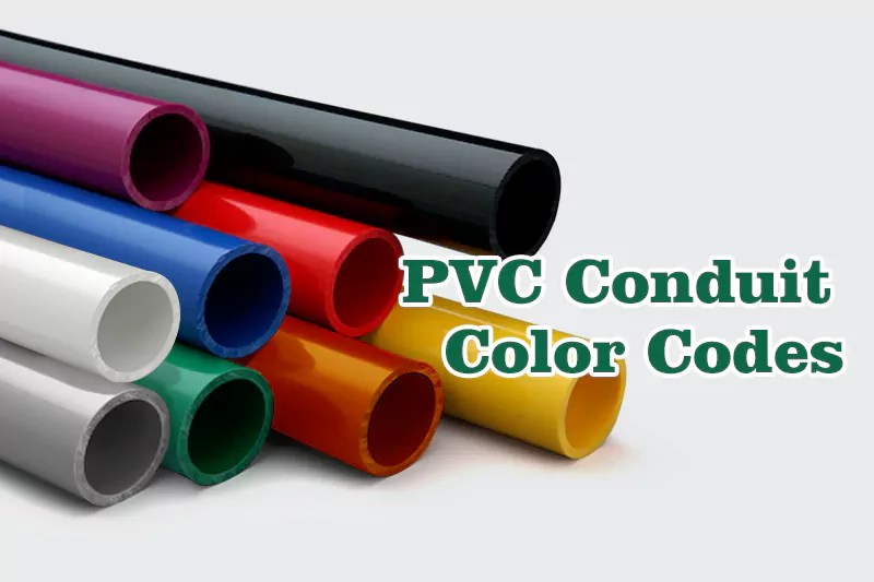 Quels sont les codes couleurs des conduits en PVC