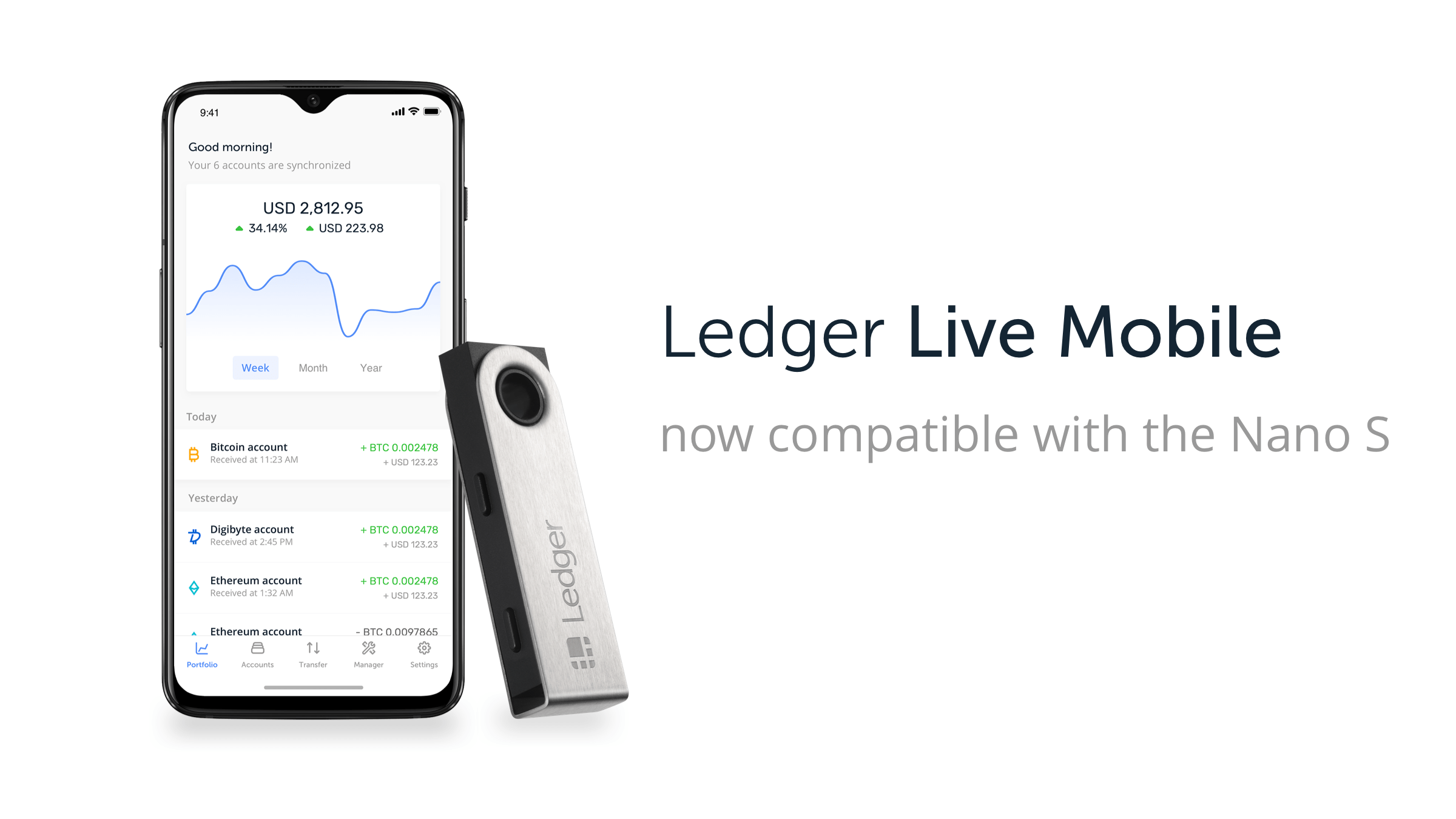 Ledger Nano S Ledger Live Mobile Compatibility Now Available for