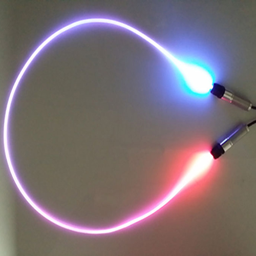 12V DC LED Fiber Optic IlluminatorsDIY Fiber Optic Car Light