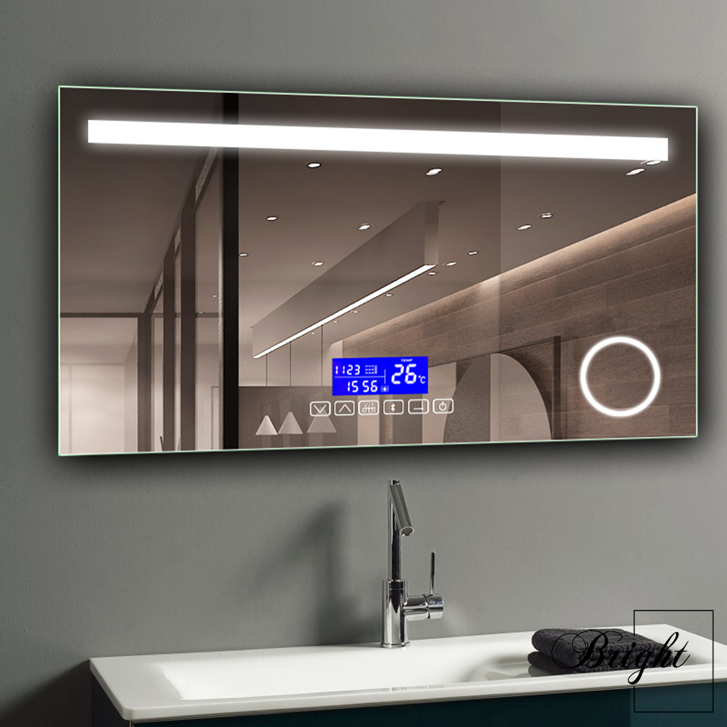 Custom Magnified Lighted Mirror Bright Sanitary Ware Co., Ltd Focus