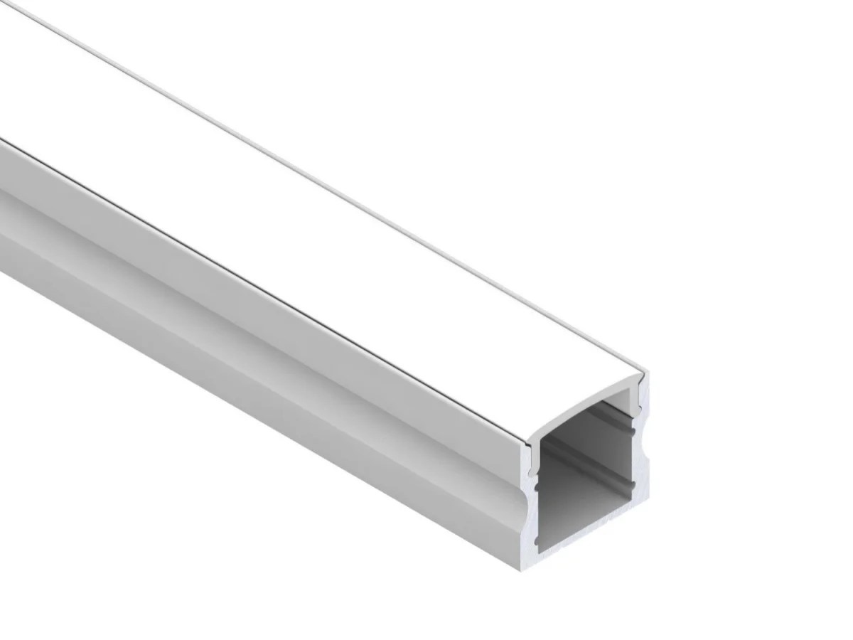 Square LED Strip Mounting Channel Customized LED Diffusers