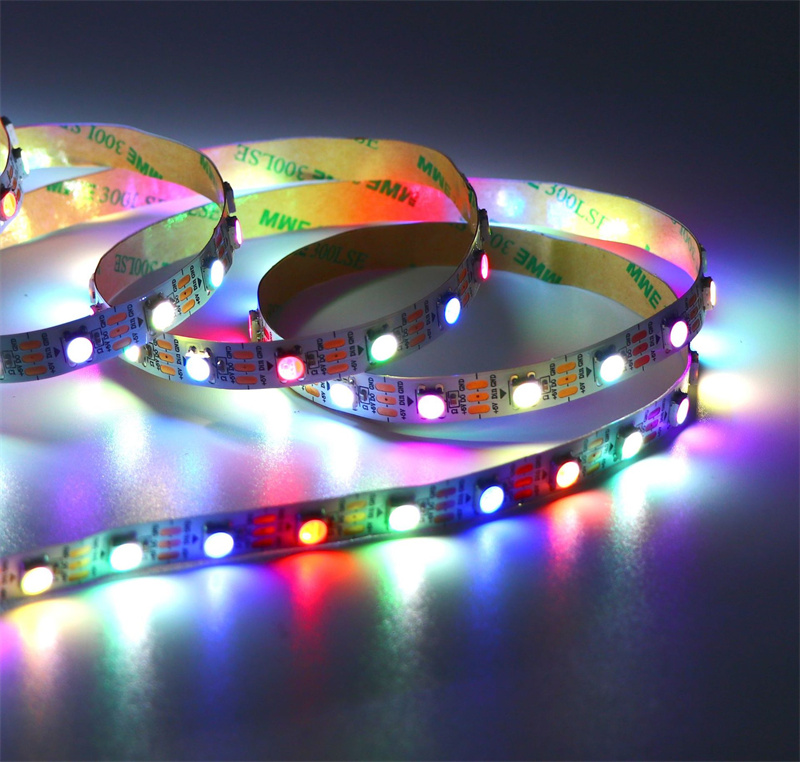 5050RGBW builtin 6812ic LED Magic Light Strip low voltage 5v SMD