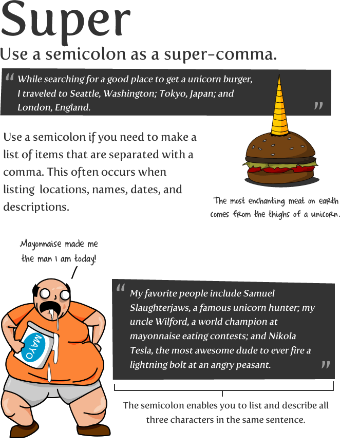 » Blog Archive » Semicolon as a Super Comma?