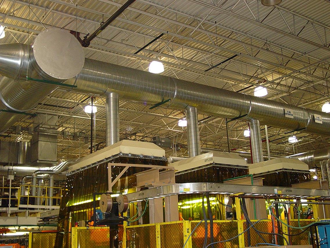 Efficient Industrial HVAC System Lee Contracting