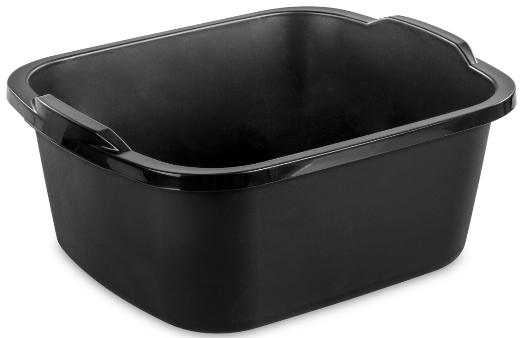 DISHPANRECT18qt BLACK Lee Distributors