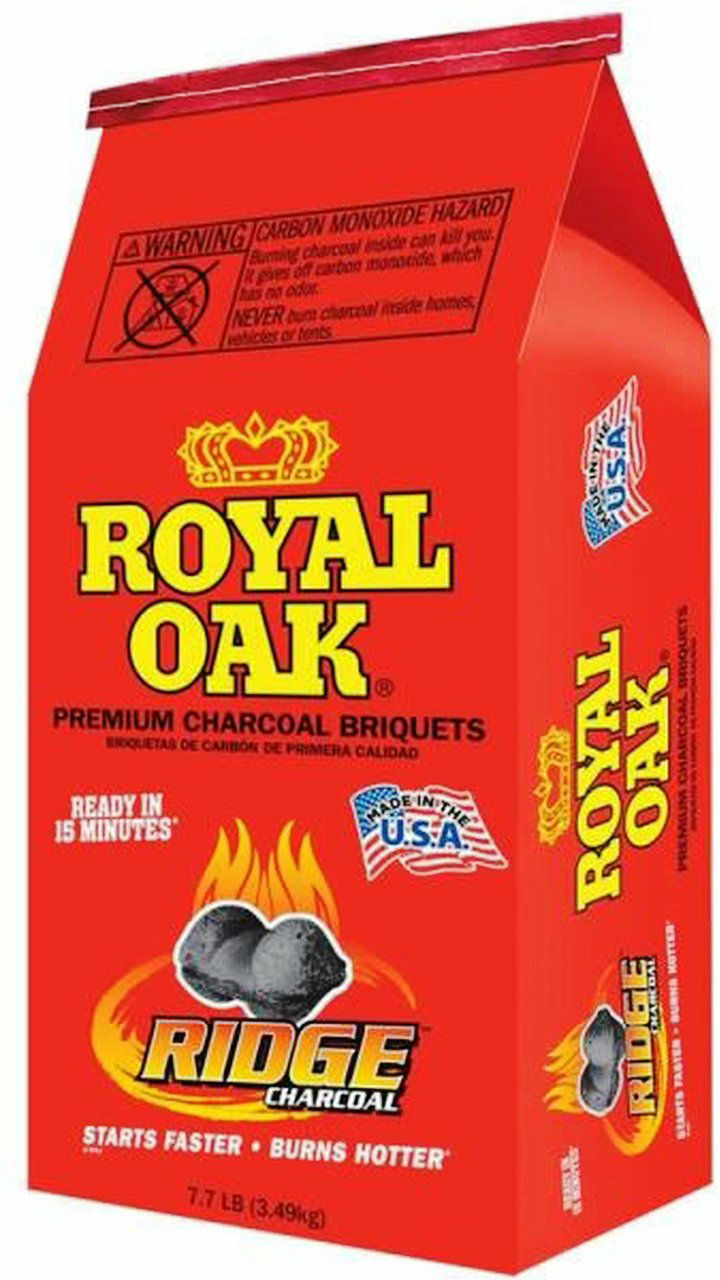 ROYAL OAK CHARCOAL BRIQUETTES 7.7 LB Lee Distributors