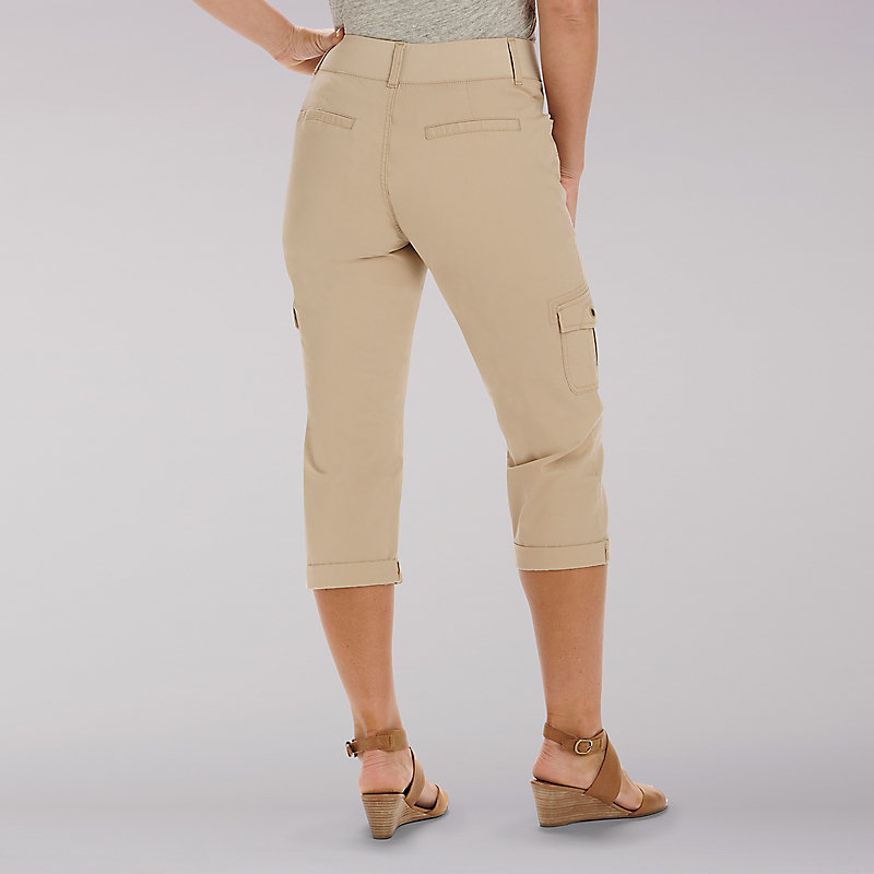 Relaxed Fit Austyn Cargo Capri Petite Lee