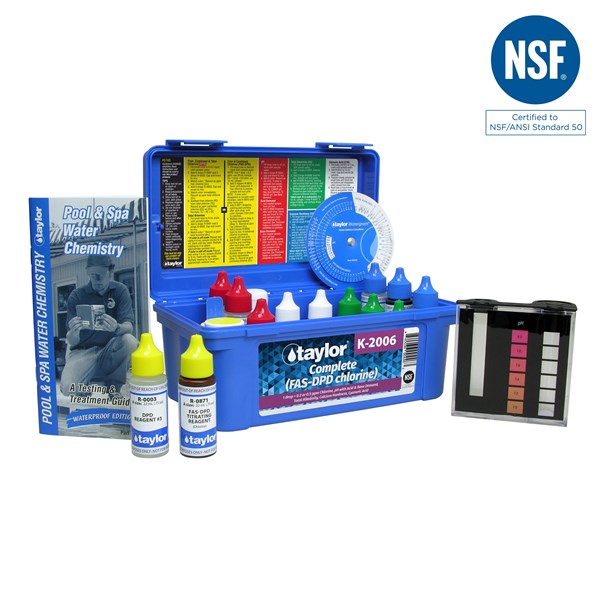 Taylor Test Kit K-2006 .75oz – Lee Joseph Inc. Pool & Spa Supplies